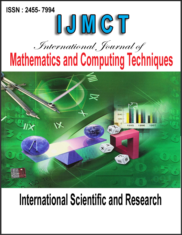 IJMCT ISAR International Journal of Mathematics and Computing Techniques